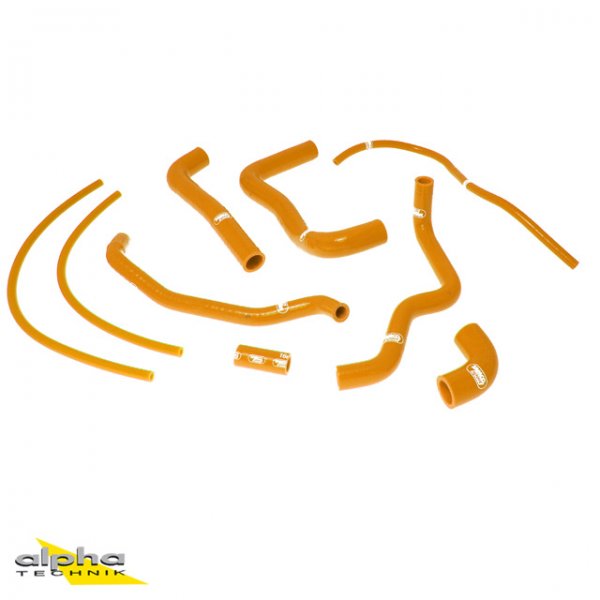 SAMCO Siliconschlauch Kit orange f. Aprilia RSV1000R/Tuono für RSV1000R RR