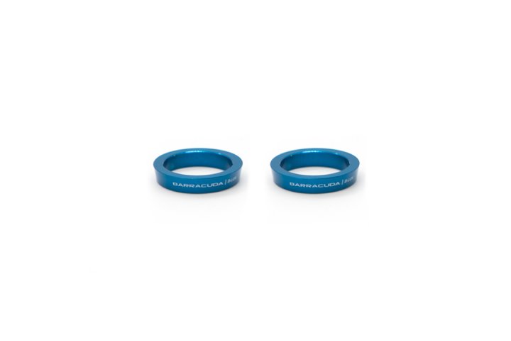 Barracuda blauer Einlegering für Footpeg Fußraste