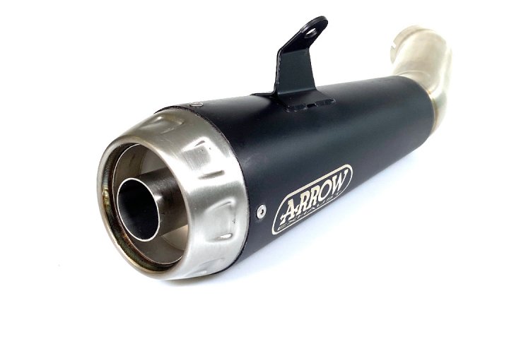 ARROW Auspuff DARK PRO-RACE für Ducati 959 Panigale 2016-2019, Edelstahl schwarz