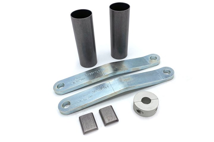 alpha Technik Tieferlegungssatz 40mm für Kawasaki ZR7; Typ ZR750F; Modelljahr 1999-2000