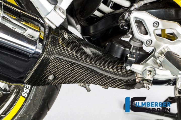 Ilmberger Carbon Auspuffhitzeschutz, Carbon für R1200R R12WR