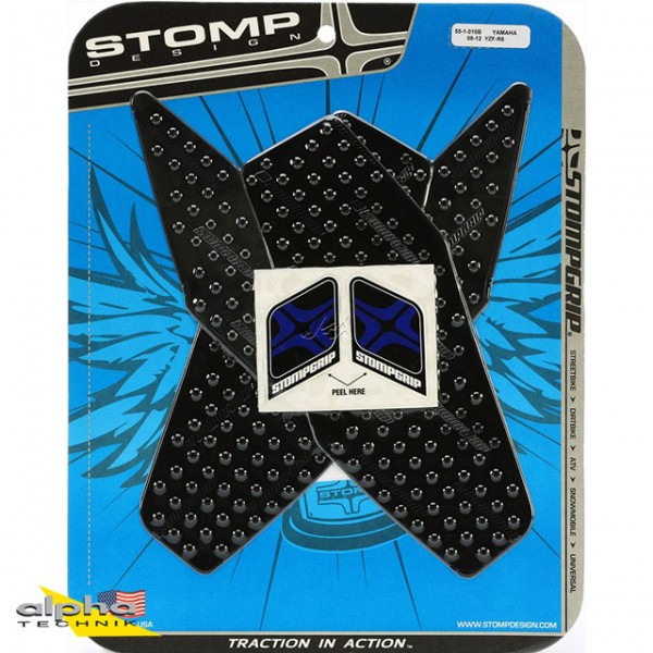 Stompgrip schwarz, Yamaha YZF-R6, 2008-16 YZF-R6 RJ15