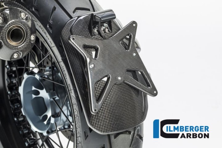 Ilmberger Carbon Spritzschutz incl. Kennzeichenträger für R nineT Racer 1N12