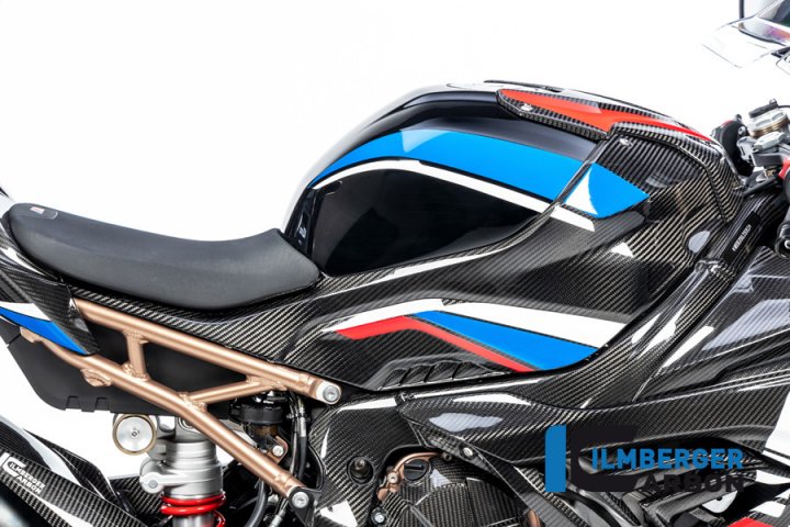 Ilmberger Carbon Seitendeckel rechts am Tank, Carbon für S1000RR 2R99