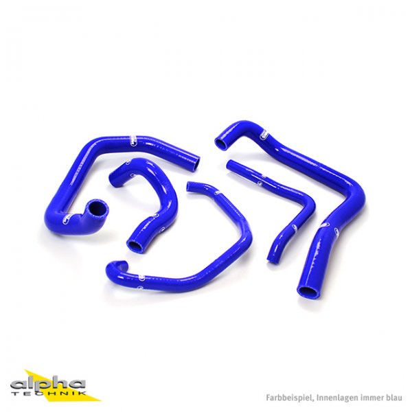 SAMCO Siliconschlauch Kit blau Kawasaki ZX636C, ZX600N für ZX6RR Ninja ZX600N