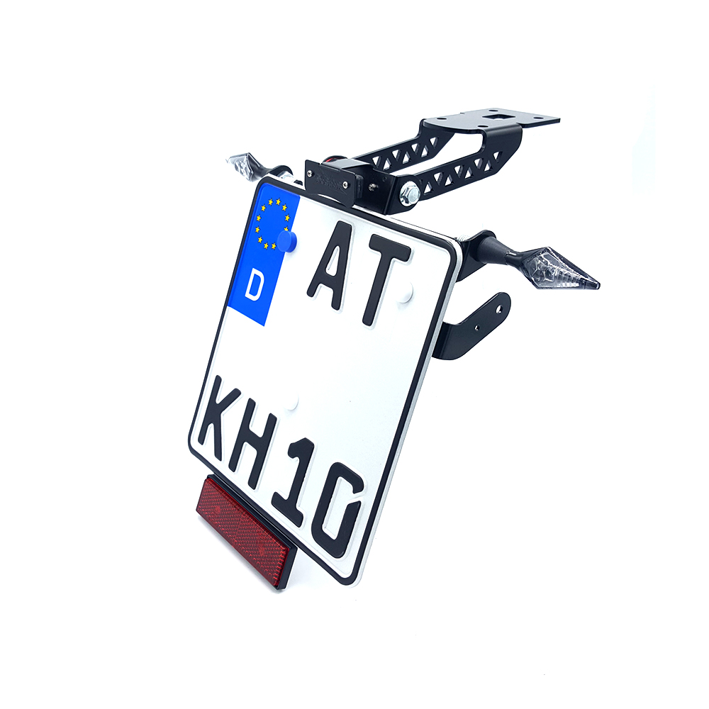 Alpha Technik license plate holder for Kawasaki ZX-6R type: ZX636G