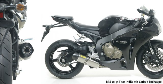 ARROW Auspuff INDY-RACE für Honda CBR1000RR 2008-2016, Carbon (Für ARROW Krümmer)
