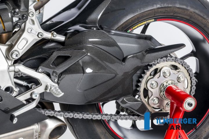 Ilmberger Carbon Schwingenabdeckung glanz für Panigale 1299 H9