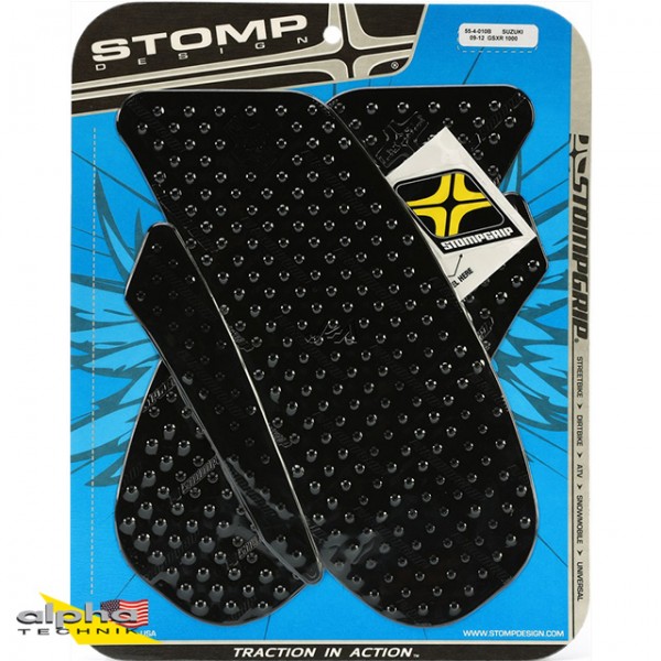 Stompgrip schwarz, Suzuki GSXR1000, 2009-16 GSX-R1000 WVCY