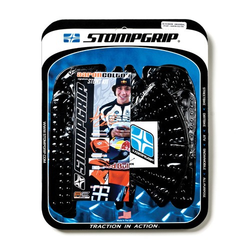 Stompgrip Universal Stunt Kit schwarz Cyclone EB1 XT600E DJ02 Versys 650 LE650C F650CS Scarver E650C