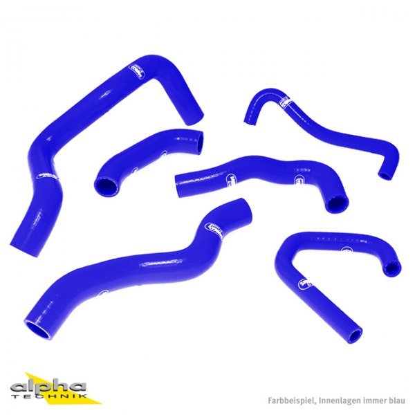 SAMCO Siliconschlauch Kit blau Kawasaki ZX6R, 2009-22 für ZX6R Ninja ZX636E