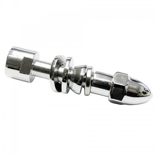 HIGHSIDER Spiegeladapter Harley auf M10x1.25mm, verchromt für V-Rod Muscle - 89 KW