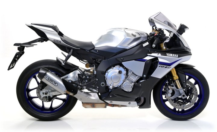 ARROW Auspuff INDY RACE für Yamaha YZF-R1 / YZF-R1M 2015-, Titan