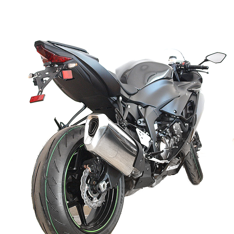 Alpha Technik license plate holder for Kawasaki ZX-6R type: ZX636G