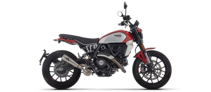ARROW Auspuff PRO-RACE Edelstahl für Ducati Scrambler 800, ab Modelljahr 2023-