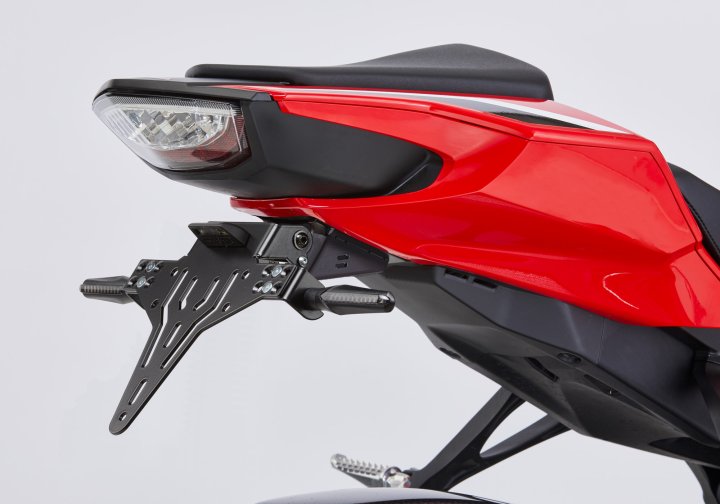 PROTECH Kennzeichenhalterset inkl. Reflektor und Kennzeichenbeleuchtung fÃ¼r CBR1000RR SC82 für C