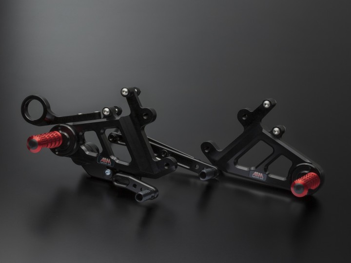 Fußrastenanlage raceFlex IDM verstellbar für GSX-R 1000 ABS