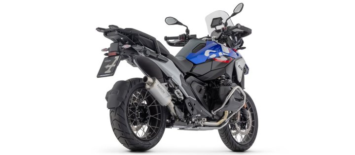 ARROW Auspuff INDY RACE EVO Aluminium silber für BMW R1300GS Modelljahr 2024-