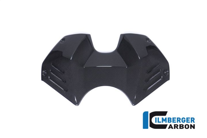 Ilmberger Carbon Abdeckung vorne am Tank glanz Panigale V4/V4S/V4R