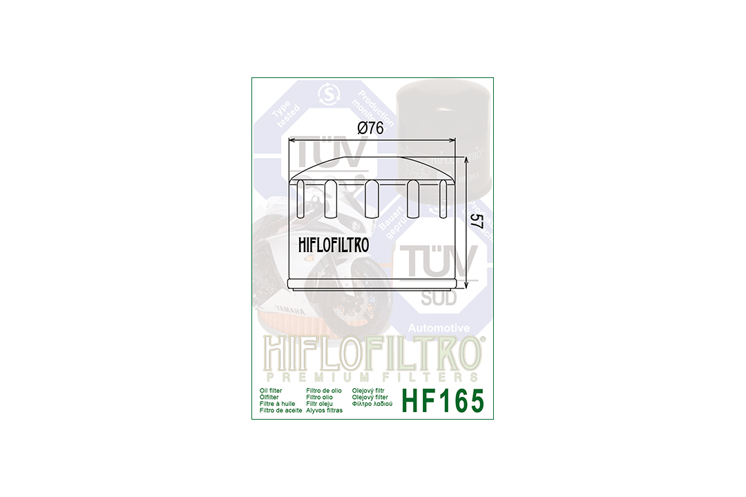 16447 - Kompatibel Mit BMW G 450 X (0145) 450 2008-2010 ÖLFILTER HF611 HIFLOFILT