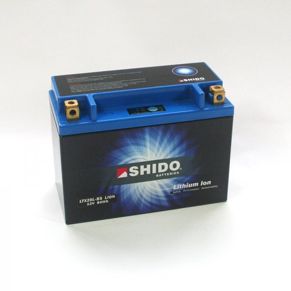 SHIDO Lithium-Batterie LTX20L-BS-Q-Li XVZ1300 Royal Star 4NK