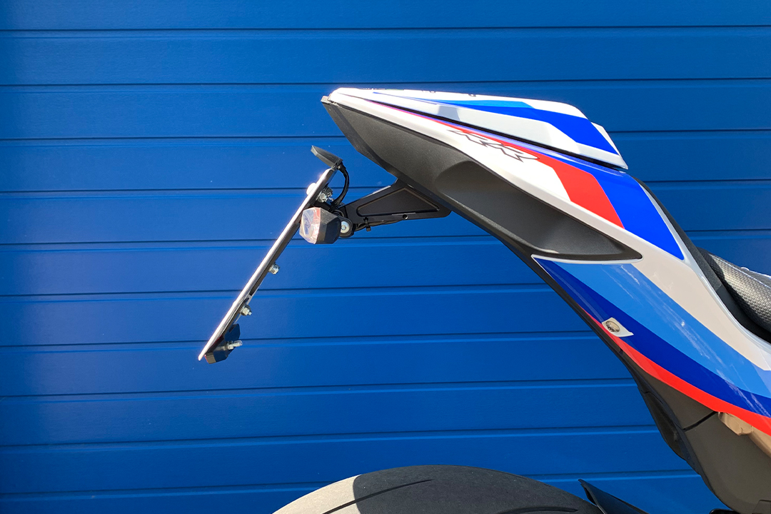 Alpha Technik license plate holder for BMW S1000RR, 2R99 aluminum