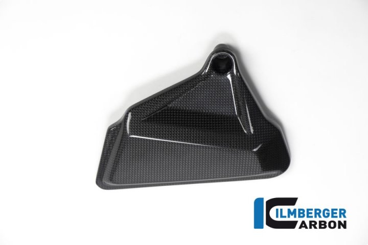 Ilmberger Carbon Abdeckung unterm Rahmen rechts glanz für XDiavel GA