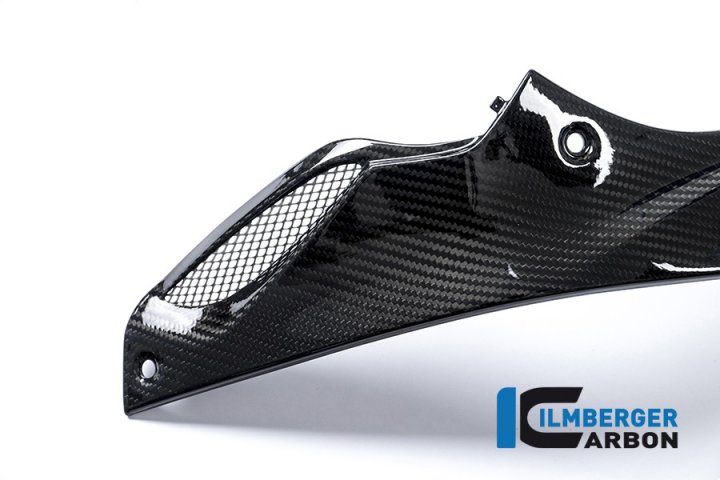 Ilmberger Carbon Seitendeckel links am Tank, Carbon für S1000RR 2R10