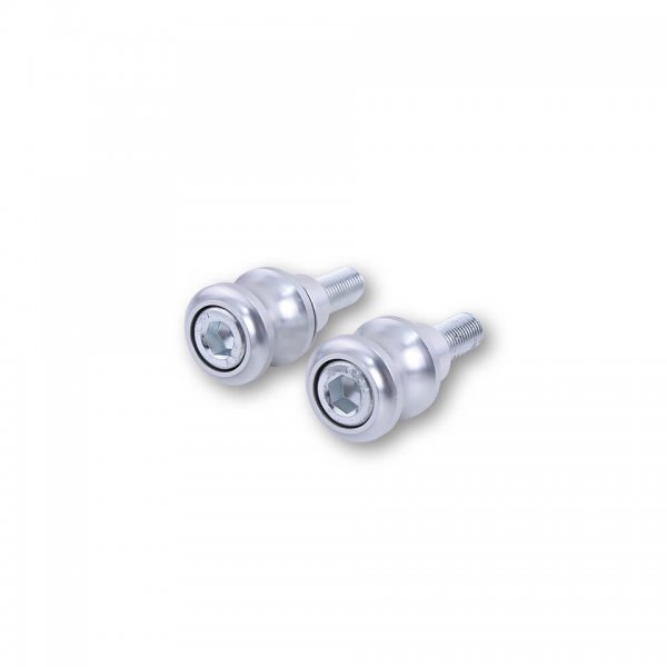 SHIN YO Bobbins M10 x 1,25, silber für Z 300 B ABS - 29 KW 690 SMC R - 49 KW GSF 650 S Bandit - 63