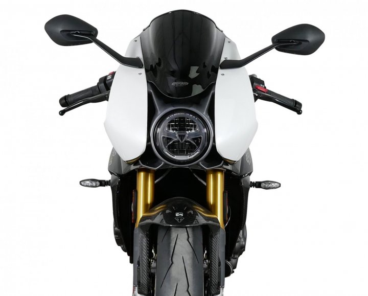 MRA Racingscheibe R schwarz SPEED TRIPLE 1200 RR