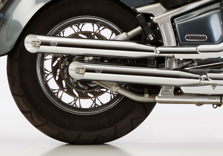 FALCON Cromo Line fÃ¼r XVS1100 Drag Star VP05 für XVS1100 Drag Star VP05