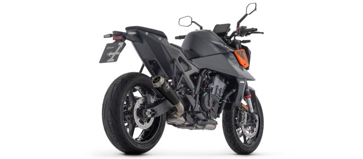 ARROW Auspuff PRO-RACE DARK NiChrom für KTM Duke 990 ab Modelljahr 2024-