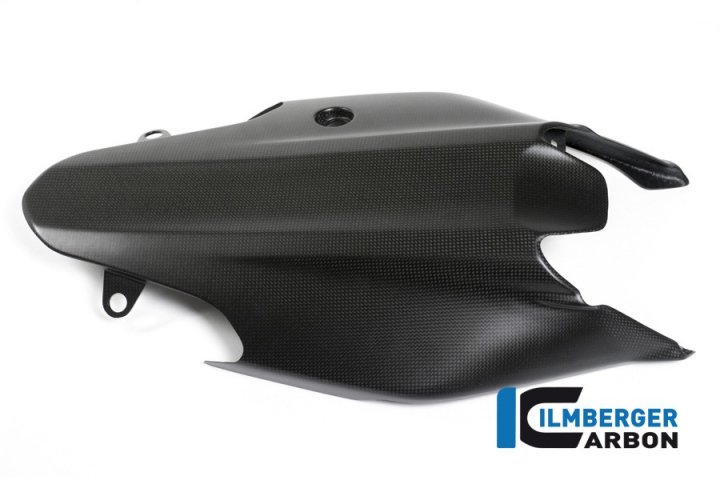 Ilmberger Carbon Rahmenheckabdeckung unten matt, Carbon für Monster 1200S MA
