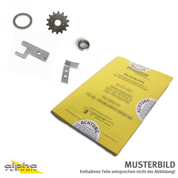Drosselsatz ALPHATECHNIK Mofa für Dax, AB23 Dax 50 AB23 Drossel Drosselung
