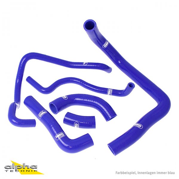 SAMCO Siliconschlauch Kit blau Kawasaki ZX10R, 2008-10 für ZX10R Ninja ZXT00F