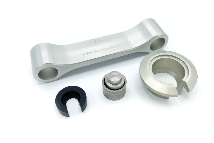 alpha Technik Tieferlegungssatz 40mm für Kawasaki Z900 Typ ZR900F,ZR900H, ZR900P, ab Modelljahr 2020