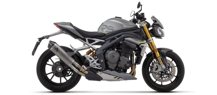 ARROW Auspuff RACE-TECH Titan für Triumph Speed Triple 1200 RS ab Modelljahr 2021-