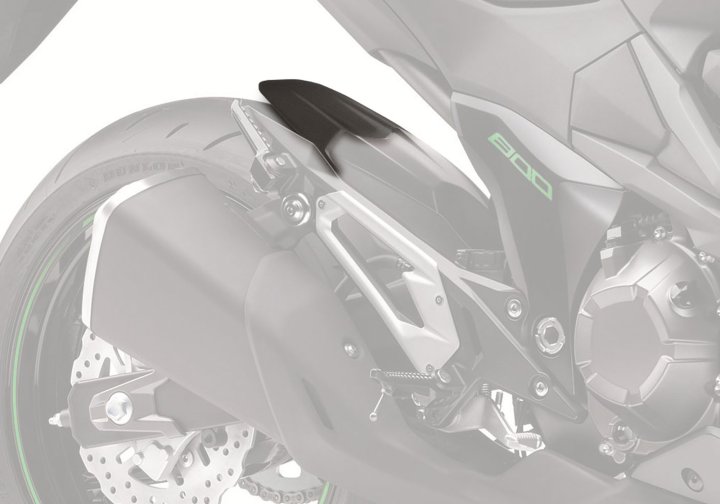 BODYSTYLE HinterradabdeckungsverlÃ¤ngerung fÃ¼r Z800 ZR800A/B für Z800 ZR800A/B