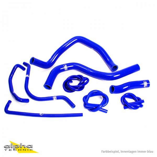 SAMCO Siliconschlauch Kit blau f Suzuki GSXR600, GSXR750 für GSX-R750 WVBD