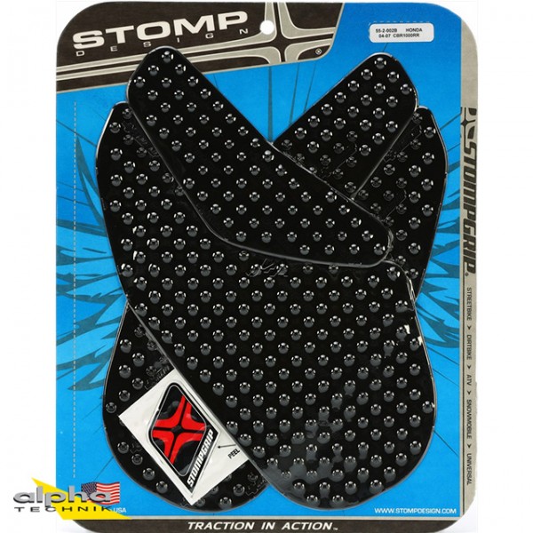 Stompgrip schwarz, Honda CBR1000RR, 2004-07 CBR1000RR Fireblade SC57