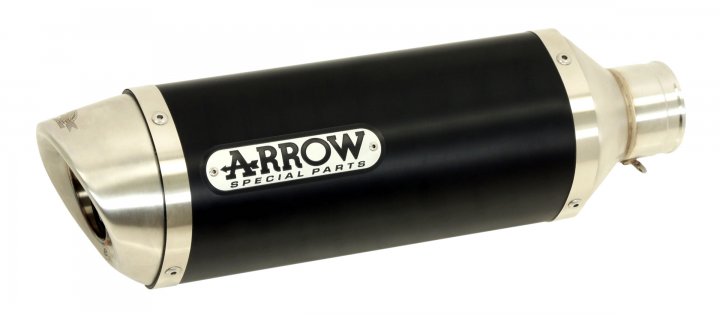 ARROW Thunder GSXR600/GSXR750 06- Alu schwarz für GSX-R600 WVCE