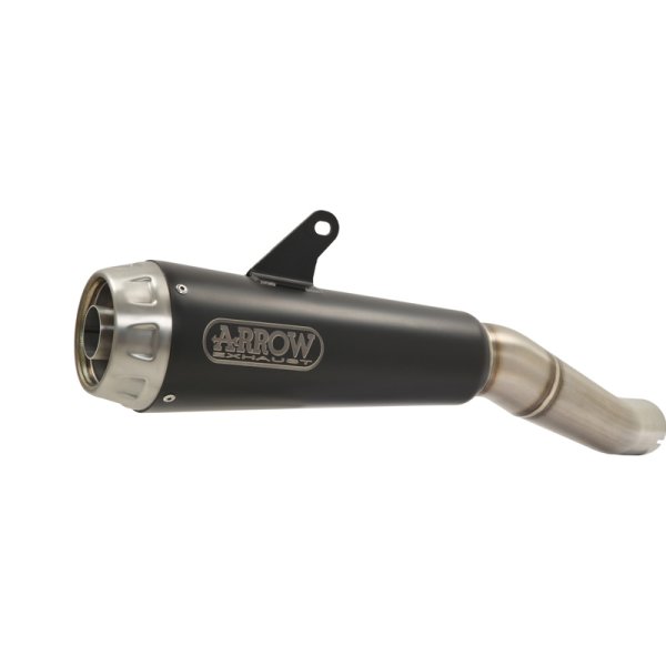 ARROW Auspuff DARK PRO-RACE für Kawasaki Z900 2017-2020, Edelstahl schwarz
