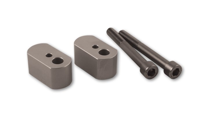 LSL Klemmbockerhöhung für Triumph Tiger Explorer, 2011- , Tiger 1200 2017- , silber