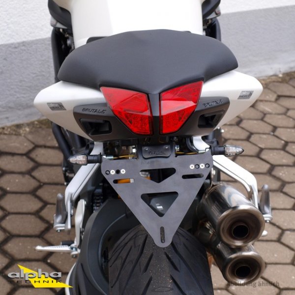 alpha Technik Kennzeichenhalter für MV Agusta Brutale 920, B5 für Brutale 920 B5