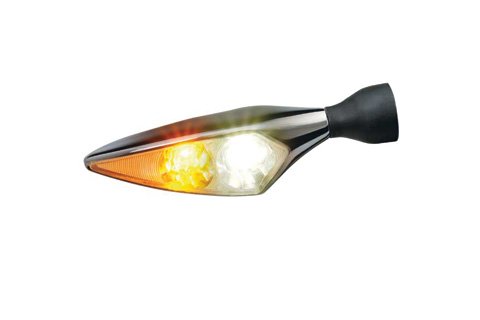 B-Ware Kellermann LED-Blinker / Positionsleuchte micro Rhombus PL chrom VR