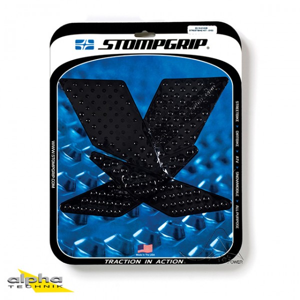 Stompgrip schwarz, für Triumph und Yamaha Modelle Speed Triple 1050 S NN01 MT09 Tracer RN29