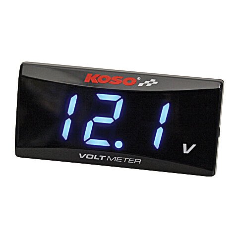 KOSO Batteriespannungsanzeige für alle 12 V Gleichstrom-Batterien für Grumbler 450i 4x4 Offroad -