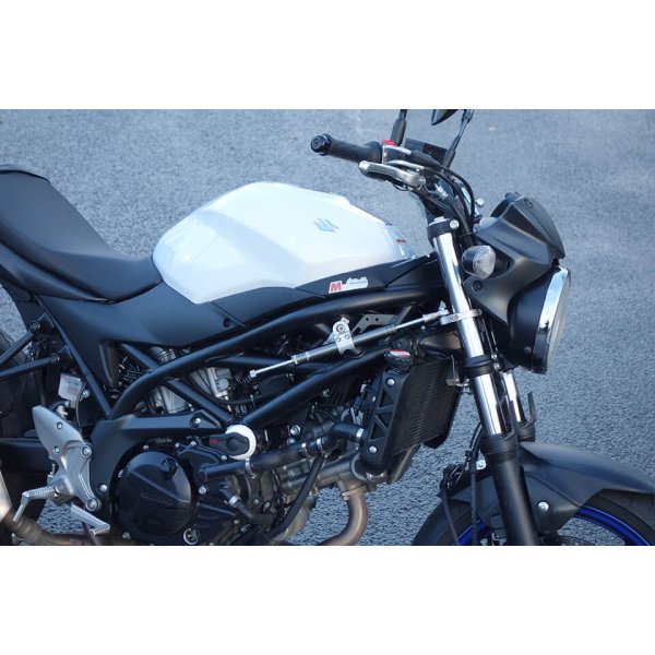 LSL Lenkungsdämpfer Kit mit Teilegutachten für Suzuki SV650, 2016-, titan