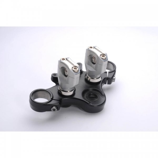 LSL Klemmbock Kit Bonneville & Thruxton 08-, 1 Zoll, silber für 865 Bonneville T100 - 50 KW