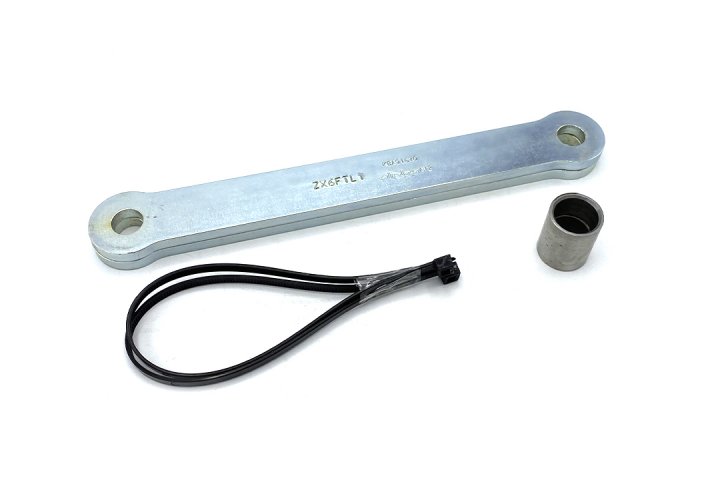 alpha Technik Tieferlegungssatz 30mm für Kawasaki ZX6R; Typ ZX636A; Modelljahr 2002-2003